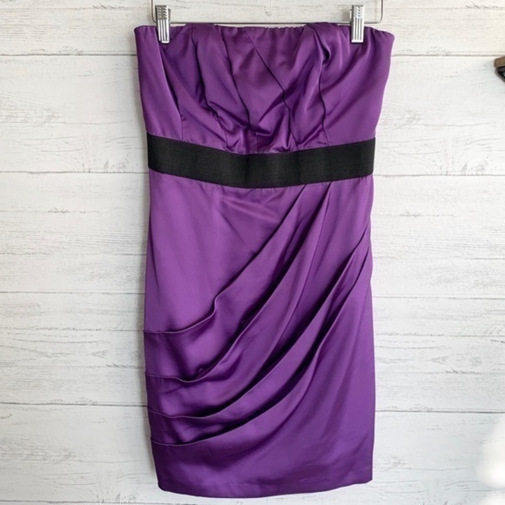💕3 for $20 Express Purple and Black Dress